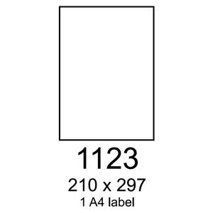 etikety RAYFILM 210x297 ANTIQUE biele štruktúrované s vodoznakom laser R01641123A (100 list./A4)