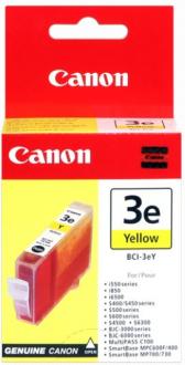 kazeta CANON BCI-3eY yellow BJC 3000/6000, S400/500/600, i550/i850 (390 str.)