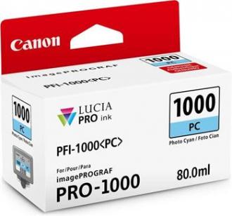 kazeta CANON PFI-1000PC Photo Cyan iPF PRO-1000 (80 ml)