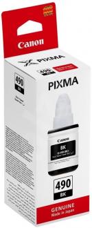 atramentová náplň CANON GI-490BK black PIXMA G1400/G2400/G3400/G4400 (135 ml)