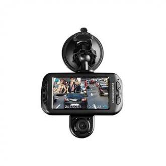 MODECOM AUTO kamera MC-CC15 FHD X2 , 2 kamery predná FHD a zadná HD, 3’’ TFT, microSD a micoUSB slot
