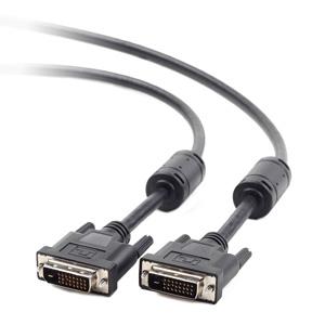 kábel DVI (dual link), 1,8m, čierny, CABLEXPERT