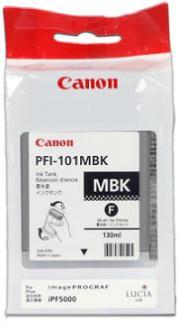 kazeta CANON PFI-101MBK Matte Black pre iPF 5000/6000s (130 ml)